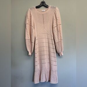 A.L.C. Crochet Knit Dress